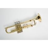 ELKHART 300 SERIES BRASS Bb TRUMPET
with its mouthpiece and case,
