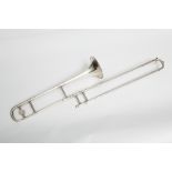 BESSON WESTMINSTER NICKEL TROMBONE
lacking mouthpiece,