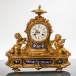 LE ROY ET FILS 19TH CENTURY FINE ORMOLU MANTEL CLOCK
in the Louis XV style,