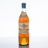 COGNAC NAVETTE THREE STAR Cognac G. Navette. Full bottle size, no capacity or strength stated.