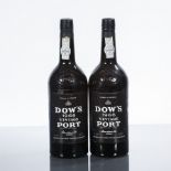 DOW'S 1966 VINTAGE PORT (2)
Bottled 1968. 75 cl, no strength stated.
2 bottles. CONDITION REPORT: