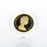 ONE HUNDRED DOLLARS ELIZABETH II CANADA GOLD PROOF COIN dated 1979 in capsule