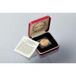 BOXED BOTSWANA 150 PULA INDEPENDENCE ANNIVERSARY GOLD COIN DATED 1976 with fitted case and