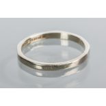 EIGHTEEN CARAT GOLD WEDDING BAND
hallmarked, decoration worn,