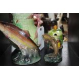 BESWICK MODEL OF A FISH
along with a Jemma model of a fish,