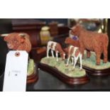 THREE BORDER FINE ARTS FIGURES
Highland Bull,