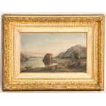 ARTHUR PERIGAL RSA RSW (SCOTTISH 1816 - 1884),
CARRICK CASTLE, LOCH GOIL
oil on canvas, signed,