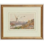 * SIR WILLIAM RUSSELL FLINT RA PRSW (SCOTTISH 1880 - 1969), 
LOCH EIL 
watercolour on paper, signed,