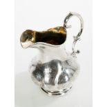 SILVER CREAM JUG
maker Henry Wilkinson & Co.