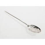 18TH CENTURY SILVER CADDY SPOON
possibly maker Benjamin West, active London circa 1739-1750,