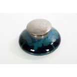 MOORCROFT 'MOONLIT BLUE' INKWELL
impressed factory mark to base, also stamped '2',