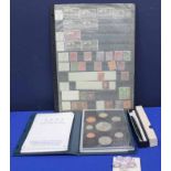 1993 PROOF COIN SET
including five pound coin, along with a Parker pen, Monet brooch,