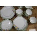 PARAGON FLORAL PART TEA SET