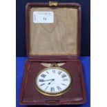 SORLEY OF GLASGOW EIGHT DAY GOLIATH POCKET WATCH
with its original case,