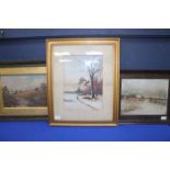 COLLECTION OF ORIGINAL OILS AND WATERCOLOURS
including one by W.