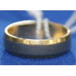 EIGHTEEN CARAT GOLD WEDDING BAND