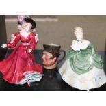 ROYAL DOULTON FIGURE OF THE YEAR PATRICIA
along with a Royal Doulton figure Soiree and a Royal