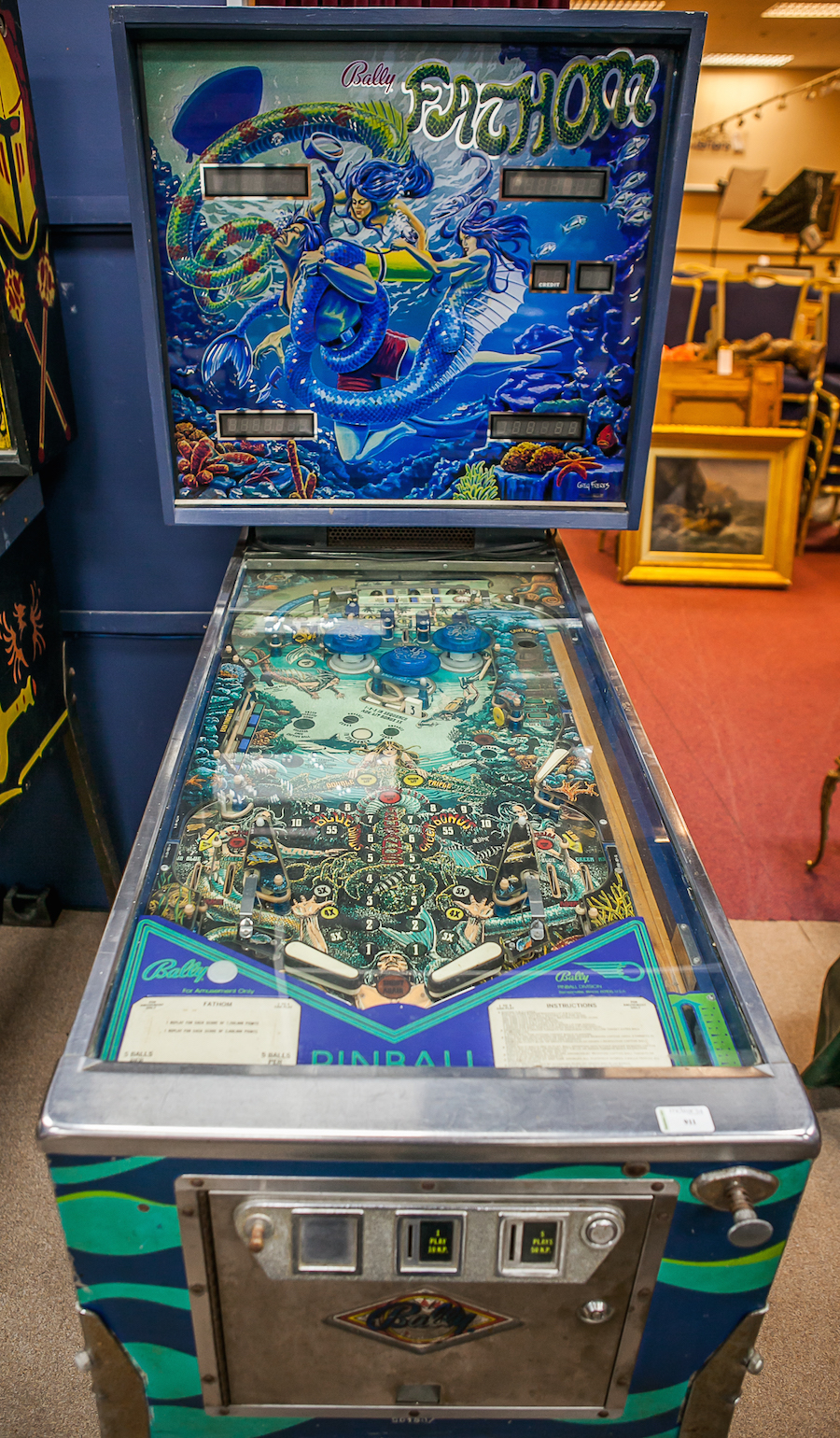 bally fathom pinball