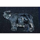 LARGE SWAROVSKI CRYSTAL POLAR BEAR
in box with papers