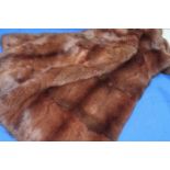 LADY'S FUR CAPE
48cm long approximately