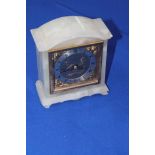 MAPPIN & WEBB ONYX MANTEL ELLIOTT CLOCK
signed keyless wind Elliott movement,