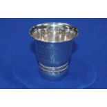GEORG JENSEN DANISH SILVER CUP
of tapering form,