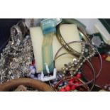 GOOD COLLECTION OF COSTUME JEWELLERY
including watches, bangles, necklaces, chains, studs, lighters,