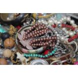 COLLECTION OF COSTUME JEWELLERY
including watches, bangles, necklaces, chains, lighters,