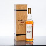 THE MACALLAN 1969
Single Highland Malt Whisky from Cask No. 10412, bottled 2002. Unique Reference