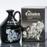 THE CULLODEN 'SPIRIT OF THE CLANS'
Highland Malt Whisky, black ceramic flagon decanter with white