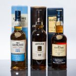 ABERLOUR 10 YEAR OLD 
Single Highland Malt Whisky, 70cl, 40% volume, in tube.
