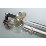 20TH CENTURY OFFICER'S DRESS SWORD
the straight,