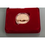 CORONATION JUBILEE UNITED KINGDOM GOLD PROOF FIVE POUND CROWN COIN
dated 2003, issue number 0888,