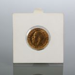 GOLD GEORGE V FULL SOVEREIGN DATED 1914