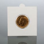 GOLD GEORGE V FULL SOVEREIGN DATED 1911