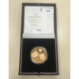 GOLDEN WEDDING OF HER MAJESTY THE QUEEN AND PRINCE PHILIP GOLD PROOF CROWN
dated 1997, no.