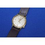WITHDRAWN
GENTLEMAN'S GOLD PLATED BULOVA ACCUTRON WRISTWATCH signed calibre 2180F movement, the