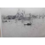 MINNA BOLLINGBROKE (1857-1939),
VENEZIA 1900
etching, signed in pencil 
37cm x 53cm 
Mounted,