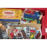 LARGE COLLECTION OF VINTAGE MODEL TOY VEHICLES
including Match box, Dinky, and other brands,