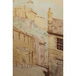 GAVIN ANDERSON,
 'The Vennel' and ' Scott Monument'
painted prints, signed in pencil, titled,