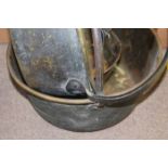 THREE VICTORIAN BRASS PRESERVE PANS