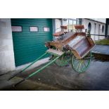 A RARE OLD IRISH JAUNTING CAB,