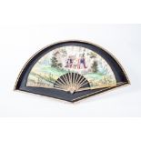 A FINE REGENCY PERIOD FAN,