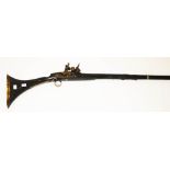 A LONG EASTERN SNAPHAUNCE MUSKET OR RIFE