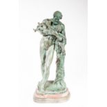 A BRONZE CLASSICAL GROUP,