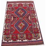 AN AFGHAN BALUCHI RUG,