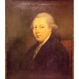 IRISH SCHOOL (C.1780), Portrait of a Gentleman, Half length seated, O.O.C, 29in (73.7cm) x 24in(60.