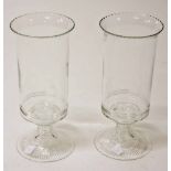 A PAIR OF LARGE WILLIAM YEOWARD CANDLE L