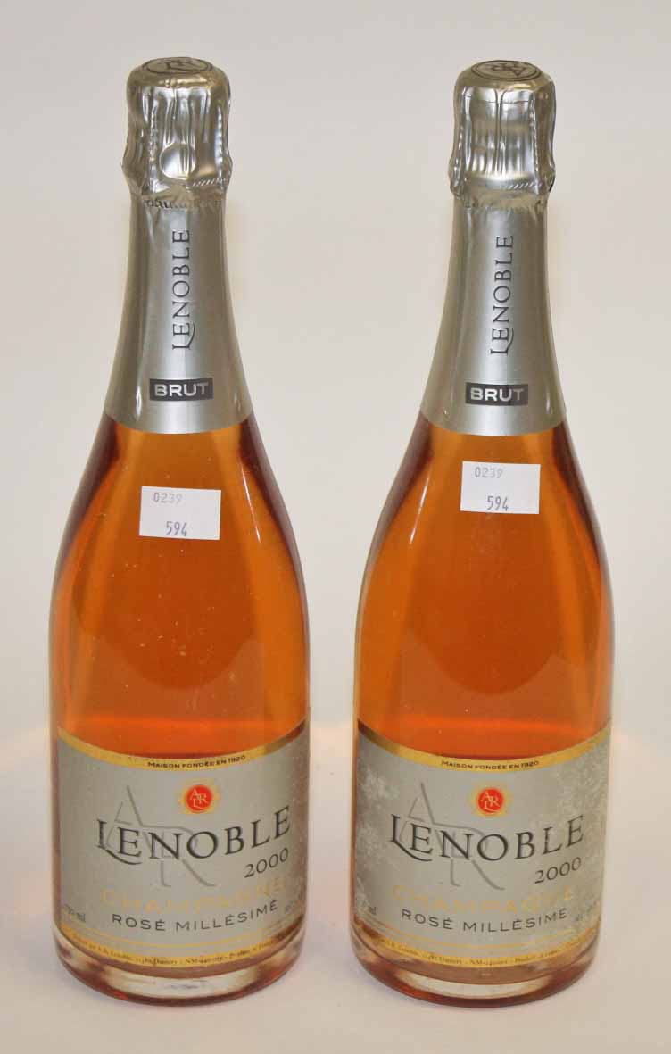 A.R LENOBLE ROSE 2000,   6 bottles. (6)
