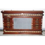 A FINE LATE VICTORIAN SCORE BOARD,